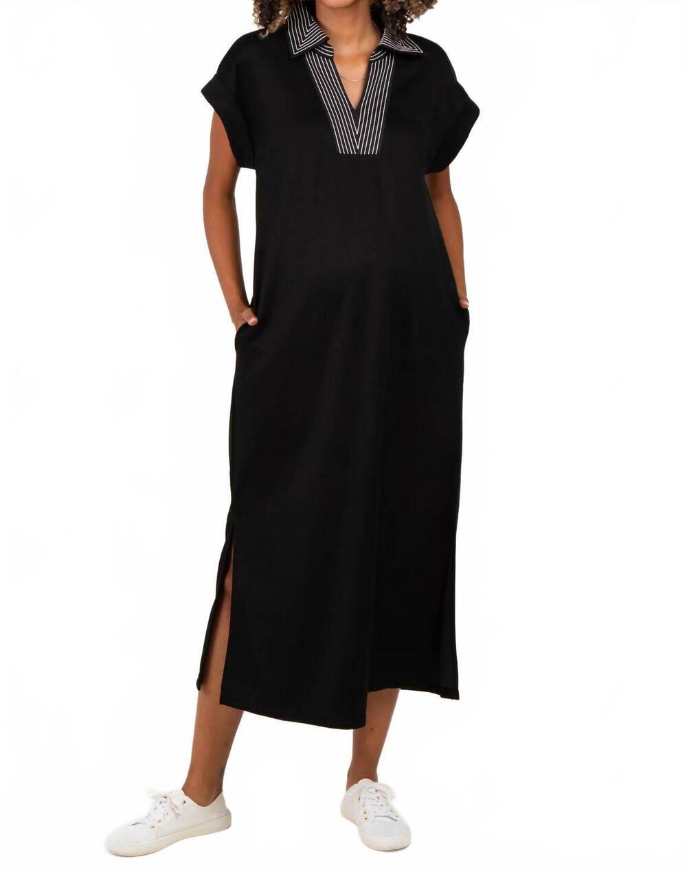 NEW JODIFL last minute plans midi dress in black